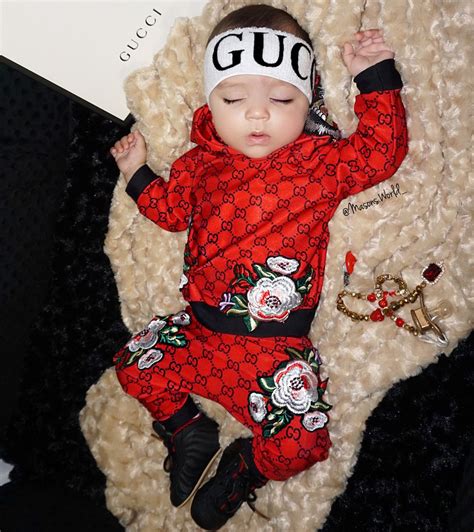 gucci sale baby|newborn baby wearing gucci.